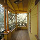 Arts & Crafts Custom Home Rear Porch