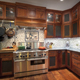 Arts & Crafts Custom Home - Kitchen Corner
